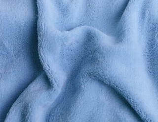 Prostradlo Mikroflanel 90x200 cm svtle modr