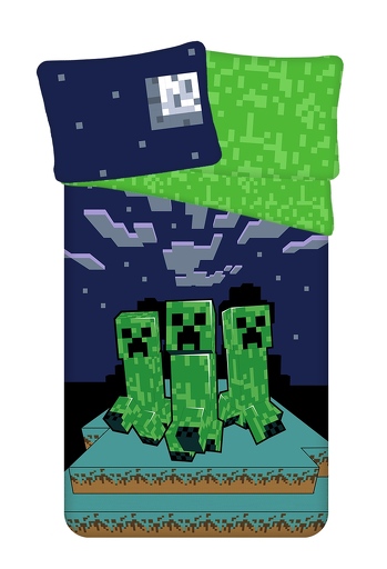Povleen Minecraft Sssleep Tight   zelen-modr
