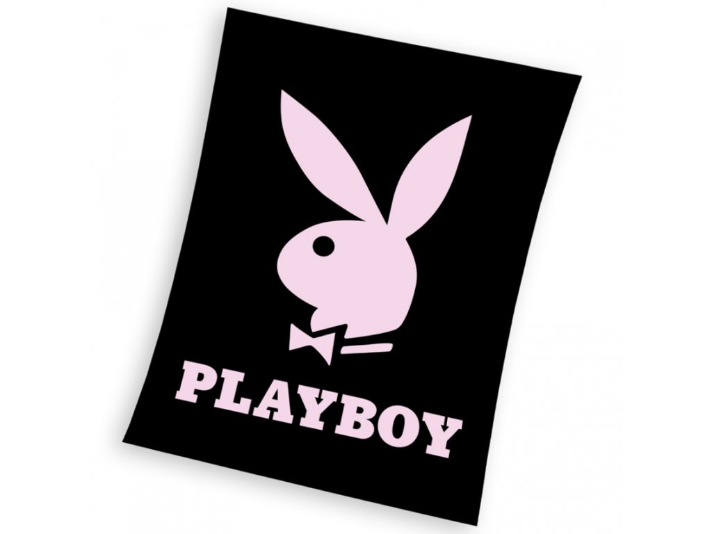 Deka Playboy Black  150x200 cm ern