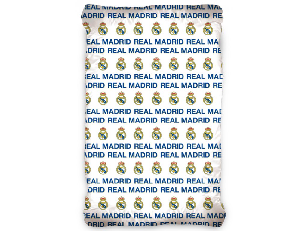 Fotbalov prostradlo Real Madrid  90x200 cm Bl