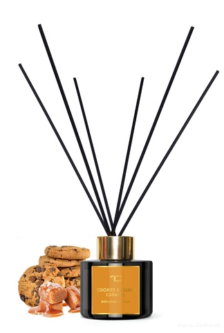 100 ml interirov tyinkov bytov parfm, COOKIES & SALTED CARAMEL, DIFFUSE   <br>299 K/1 ks