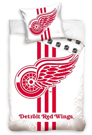 Povleen NHL Detroit Red Wings 70x90,140x200 cm white