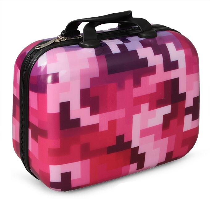 Kufr příruční menší pink tetris 32 x 14 x 24 cm  - zobrazit detaily
