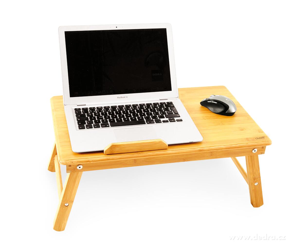 Bambusový stolek pod notebook i na snídani do postele 55 x 35 cm  <br>899 Kč/1 ks