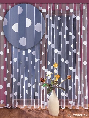 Záclona Bubliny výška 180 cm - zobrazit detaily