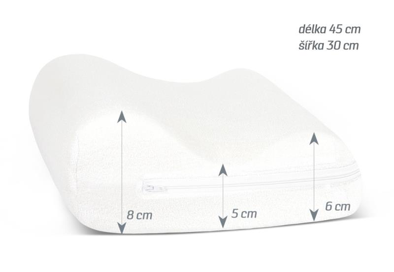 Polt anatomick frot 45x30 cm Frot, bl