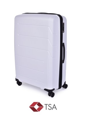 TSA kufr velk, WHITE   50 x 28 x 78 cm