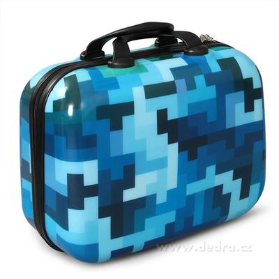 Kufr příruční větší blue tetris 37 x 17 x 30 cm  - zobrazit detaily