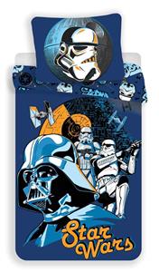 Povlečení bavlna Star Wars blue 70x90, 140x200 cm - zobrazit detaily