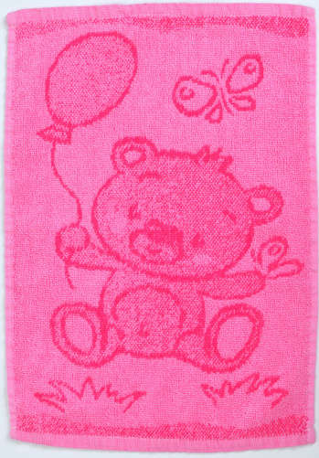 Dětský ručník Bear pink 30x50 cm - zobrazit detaily