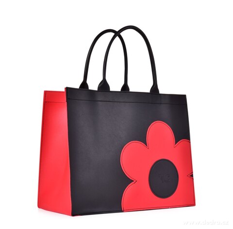 FC SHOPPER BAG elegantní taška z ekokůže, DAISY FLOWERS   - zobrazit detaily