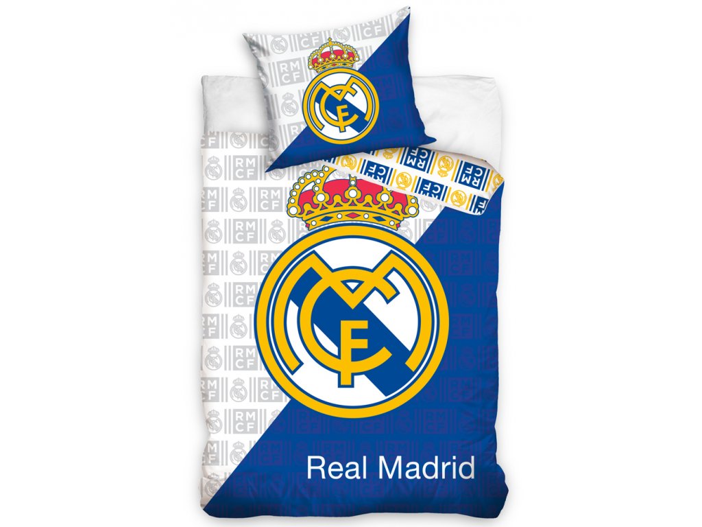 Fotbalové povlečení Real Madrid Mitados 70x80,140x200 cm - zobrazit detaily