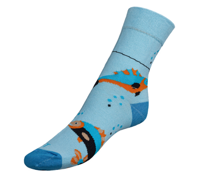 Ponožky Ryby 43-46 modrá