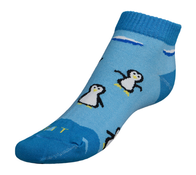 Ponožky nízké Tučňák 43-46 modrá
