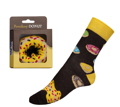 Ponožky Donut v dárkovém balení 39-42