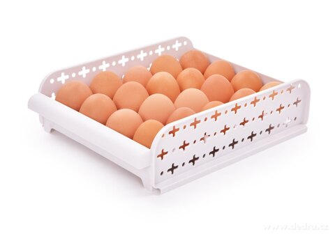 Stohovatelný organizér, stojan na 20 vajec 