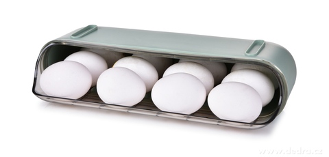 Stohovatelný box na vajíčka VEJCOPÁD, až na 12 ks vajec  mátový <br>249 Kč/1 ks