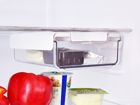 16,5 cm výsuvný transparentní šuplík do chladničky CHLAĎŠUPLÍK   <br>249 Kč/1 ks