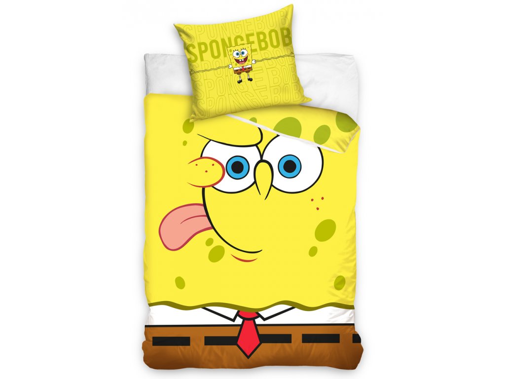 Povlečení Sponge Bob Emoji 140x200,70x90 cm - zobrazit detaily