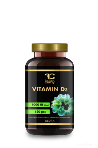 120 kapsl VITAMIN D3 1000 IU