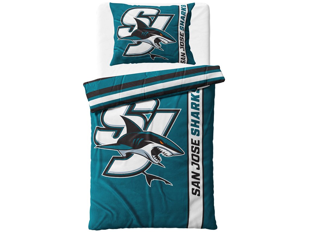 Mikroplyov povleen NHL San Jose Sharks Belt 70x90,140x200 cm