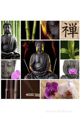 Obraz na plátně 100 x 100 cm digitální tisk na canvasové plátno - Buddha - zobrazit detaily