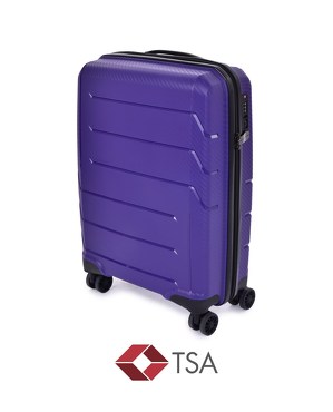 TSA kufr menší, PURPLE 36 x 20 x 56 cm