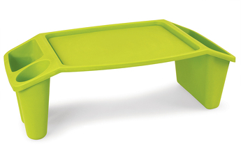 Gaučostolek a postelostolek zelený přenosný stolek  - zobrazit detaily