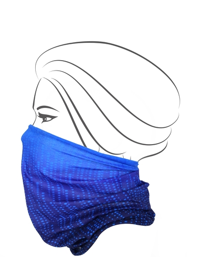 Multifunkční šátek  průměr 45 - 70 cm, délka cca 50 cm - zobrazit detaily