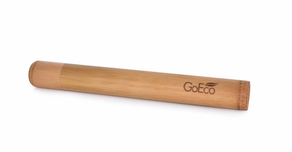 Pouzdro na zubn kartek z bambusu GoEco 
