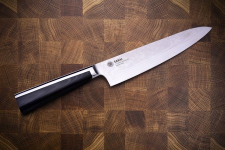 SAKAI 67 CHEF nůž Šéfkuchaře z 67 vrstev damascénské oceli  délka 325 mm  <br>2990 Kč/1 ks