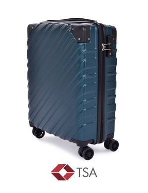 TSA kufr menší, PETROLEJ 39 x 20 x 55 cm