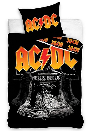 Povlečení AC/DC Hells Bells 70x90,140x200 cm - zobrazit detaily